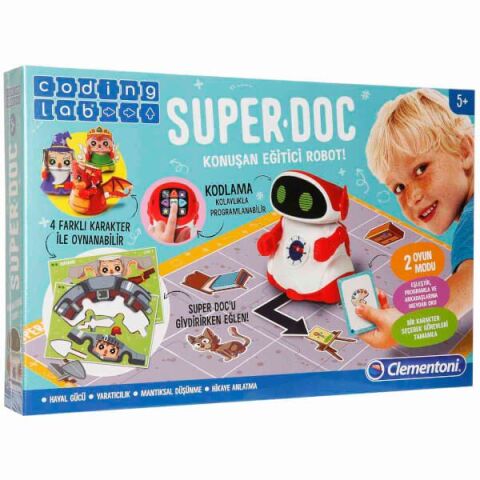 Clementonı Cle-64960 Codıng Lab Super Doc Eğitici Konuşan Robot