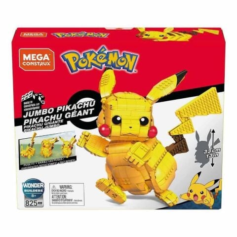 Mattel Fvk81 Mega Pokemon- Jumbo Pikachu Figürü*3