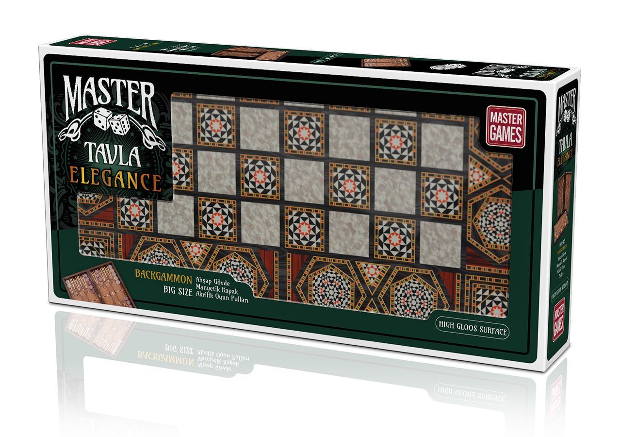 Ks Games T68 Master Tavla Sedefli (Büyük)
