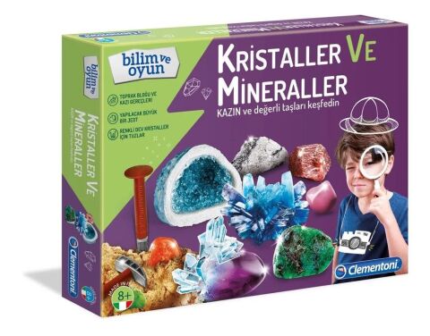 Clementoni Cle-64964 Bilim Ve Oyun Kristal Ler Ve Mineraller