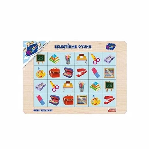 Onyıl Ony-263/264/265/266 Ahşap Eğitici 4Lü Puzzle