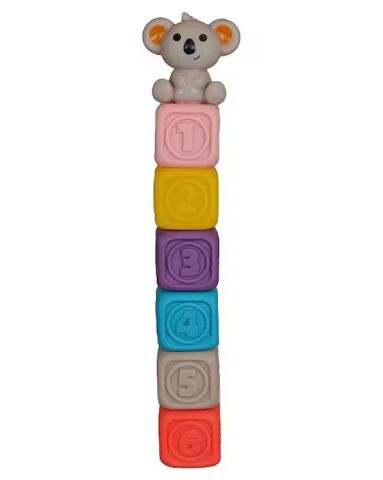 Erpa 661914 Soft Aktivite Küpler/Koala (7'Li Set )