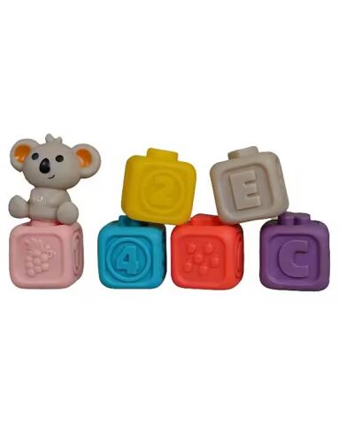 Erpa 661914 Soft Aktivite Küpler/Koala (7'Li Set )