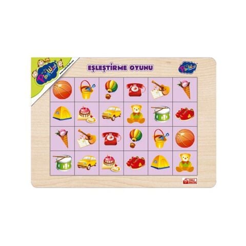 Onyıl Ony-273/274/275/276 Ahşap Eğitici 4Lü Puzzle