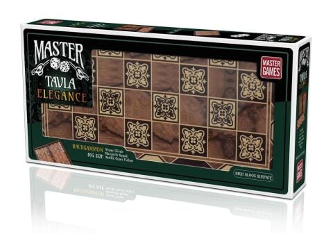 Ks Games T72 Master Tavla Motif Desen (Büyük)