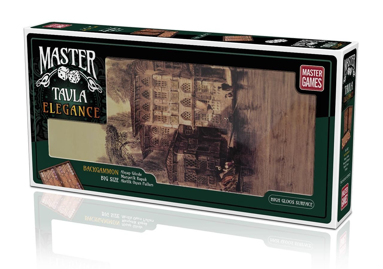 Ks Games T74 Master Tavla İstanbul Yalı (Büyük)