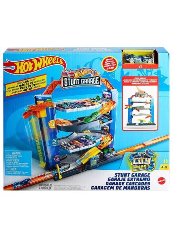Mattel Gnl70 Hot Wheels Mini Garaj*3