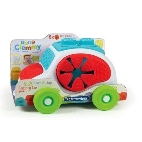 Clementonı Cle-17315 Soft Clemmy - Yumuşak Blok Duyusal Araba