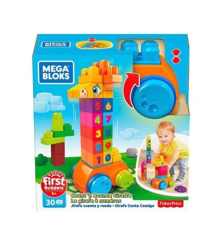 Mattel Gfg19 Mega Bloks Matematik Arkadaşı Zürafa*2