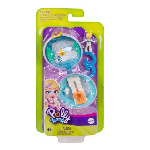 Mattel Gkj63 Polly Pocket Çanta Olabilen Micro Oyun Setleri*4