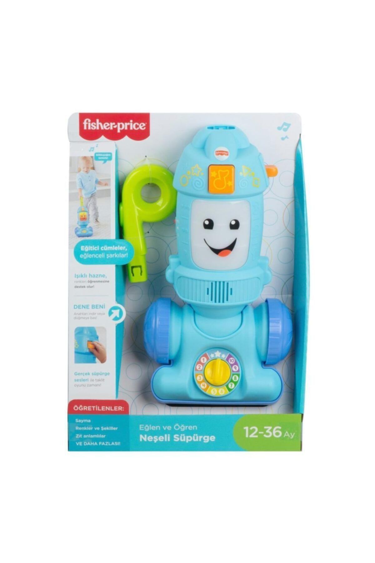 Mattel Gtw19 Fisher Price Lnl Neşeli Süpürge*2