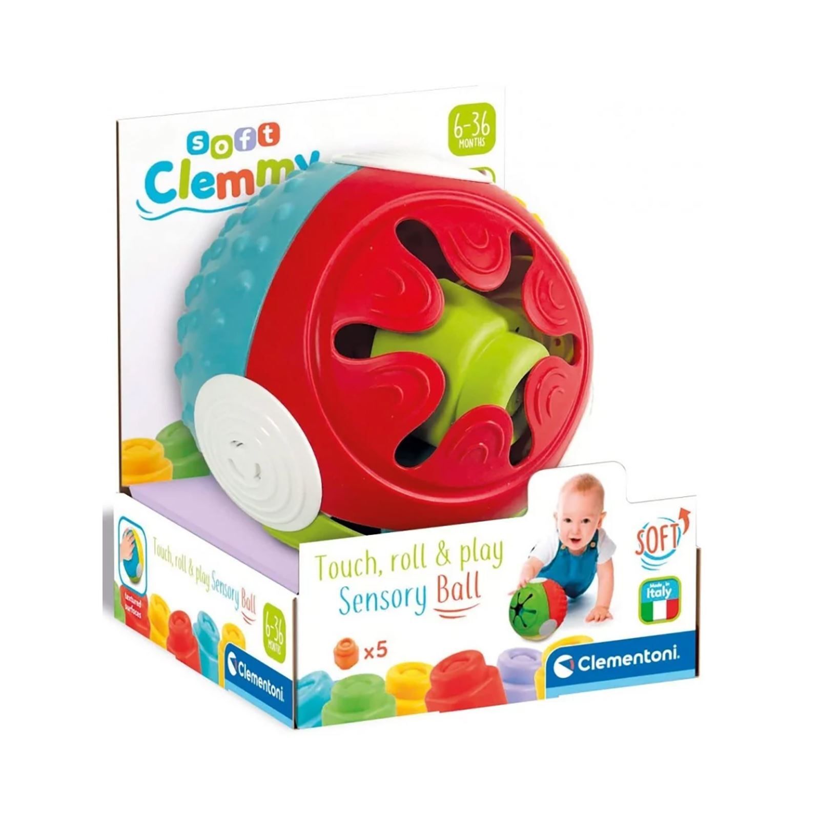 Clementonı Cle-17689 Soft Clemmy - Yumuşak Blok Duyusal Top