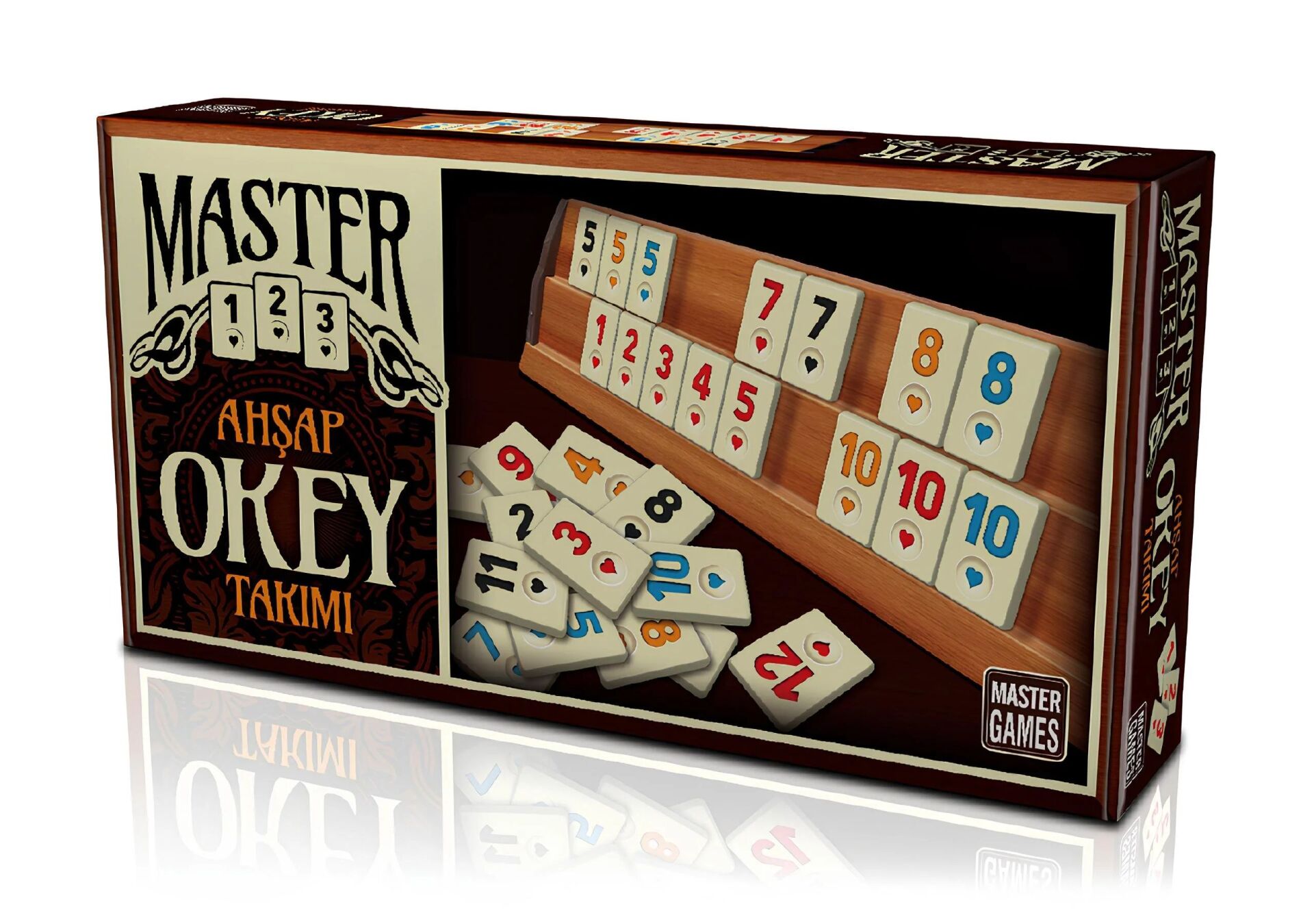 Ks Games T95 Master Ağaç Okey Takımı