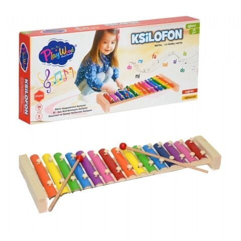 Onyıl Ony-376 Kutuda Metal 15 Notalı Ksilofon