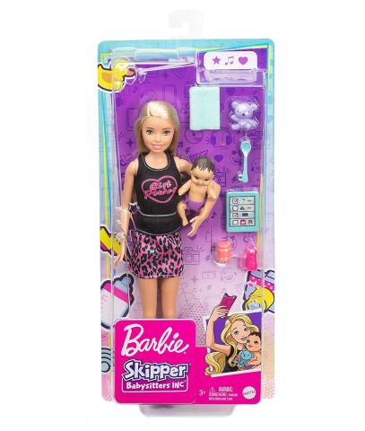 Mattel Grp10 Barbie Bebek Bakıcısı Skipper Bebek Serisi*4