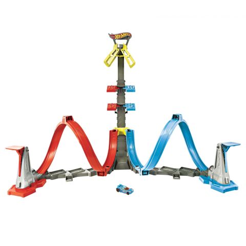 Mattel Grw39 Hot Wheels Dikey Uçuş Heyecan Yarış Seti*4