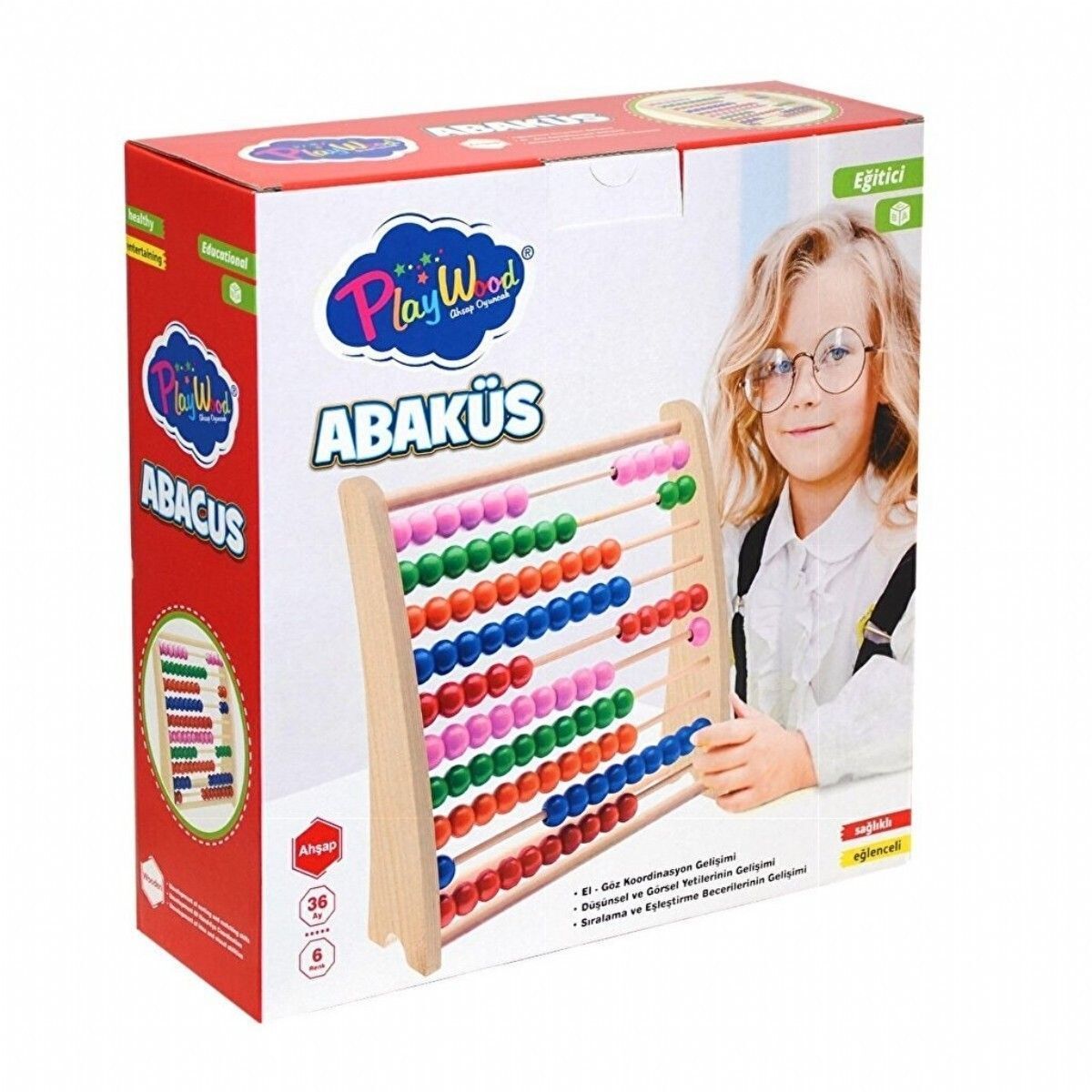 Onyıl Ony-379 Kutuda Ahşap Abaküs