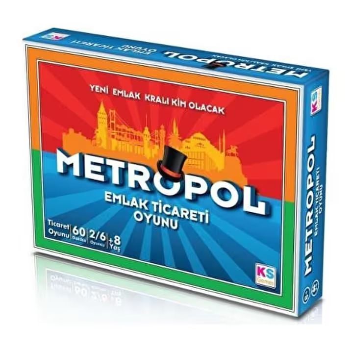 Ks Games T127 Metropol Emlak Ticaret Oyunu