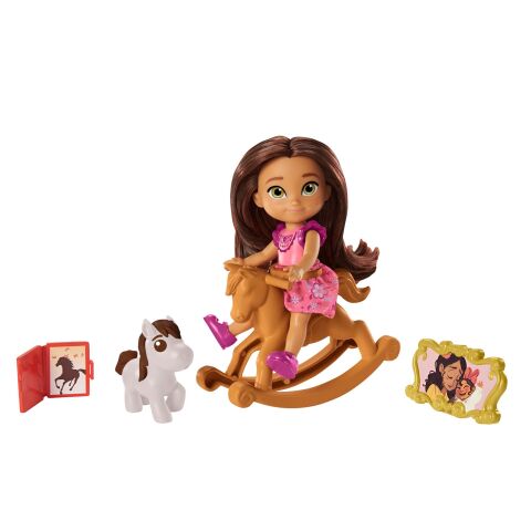 Mattel Gxf11 Spırıt Lucky Bebek Ve Atı Oyun Setı*4