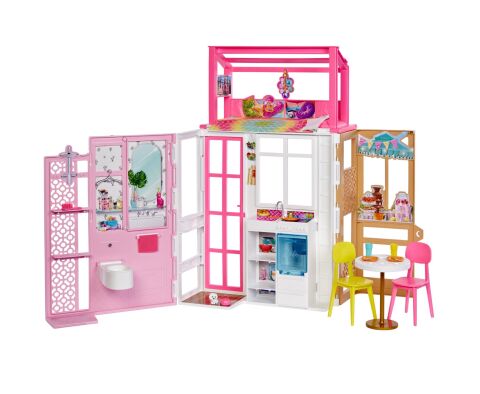 Mattel Hcd47 Barbie Taşınabilir Portatif Ev*1