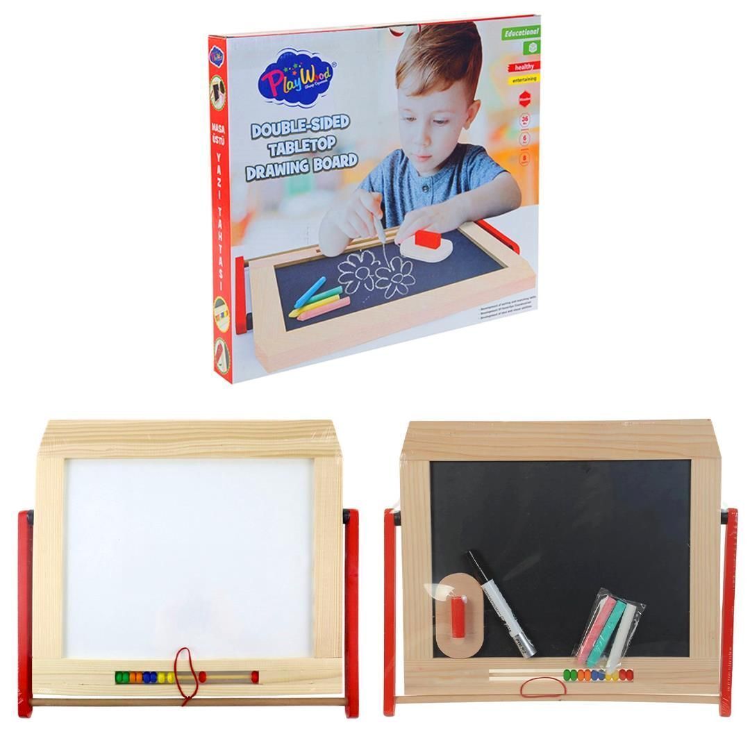 Onyıl Ony-385 Kutuda Ahşap Masa Üstü Yazı Tahtası *20
