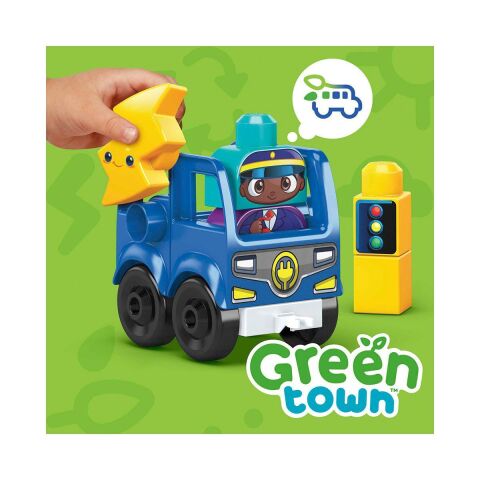 Mattel Hdx90 Mega Bloks Doğa Dostu Otobüs Seti *1