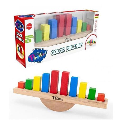 Onyıl Ony-387 Ahşap Renkli Balans Oyunu *24