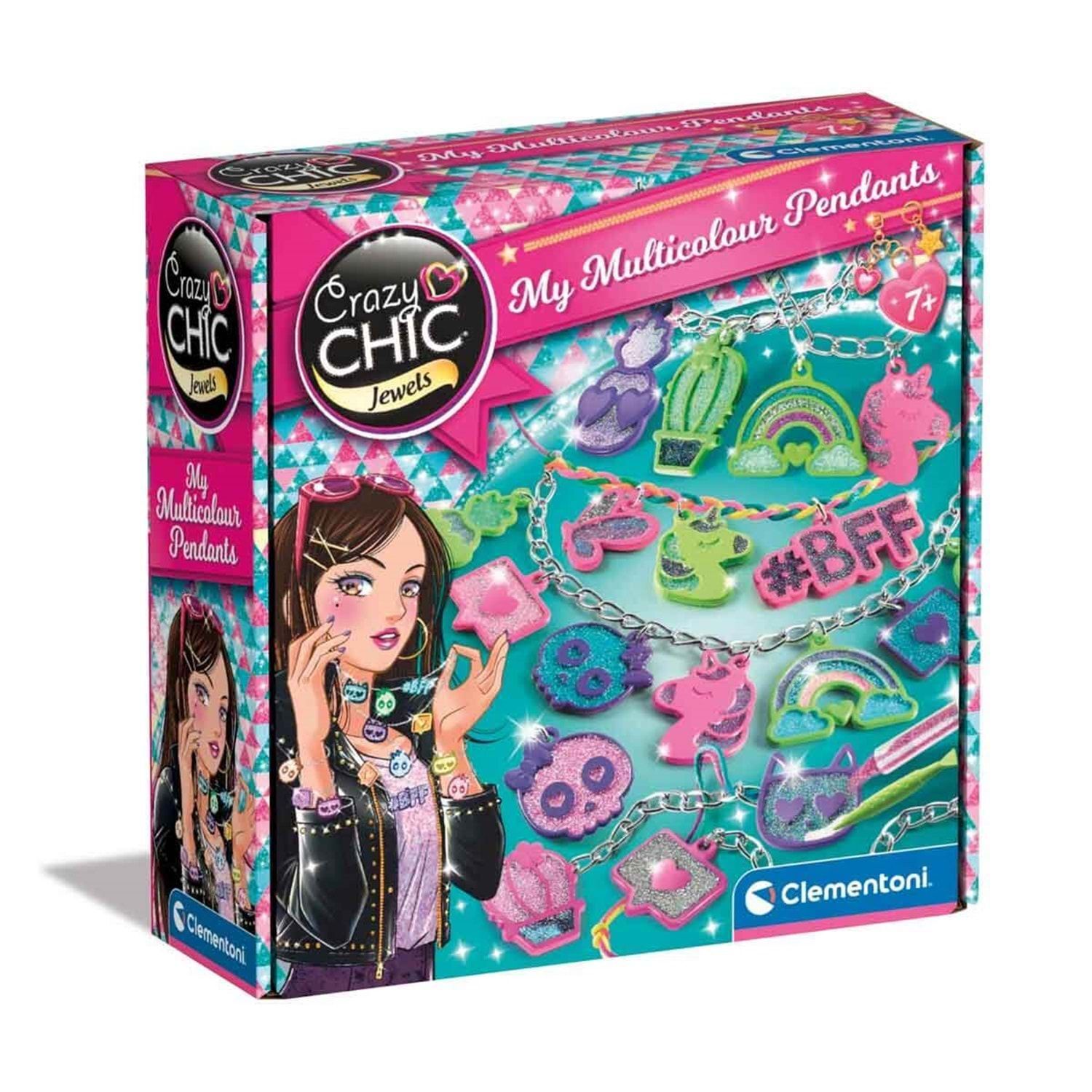 Clementonı Cle-18757 Crazy Chic - Renkli Kolyeler