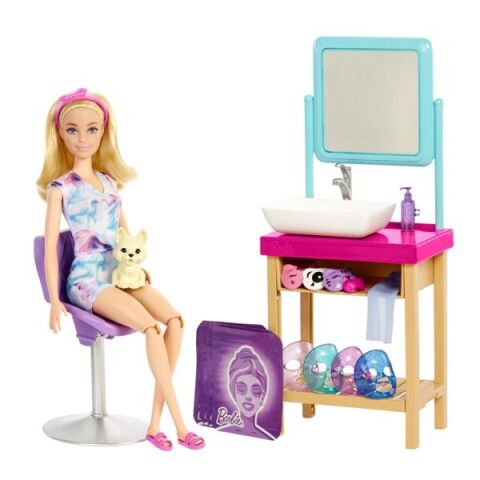 Mattel Hcm82 Barbıe Welness Işıltı Dolu Spa Günü Oyun Seti*3