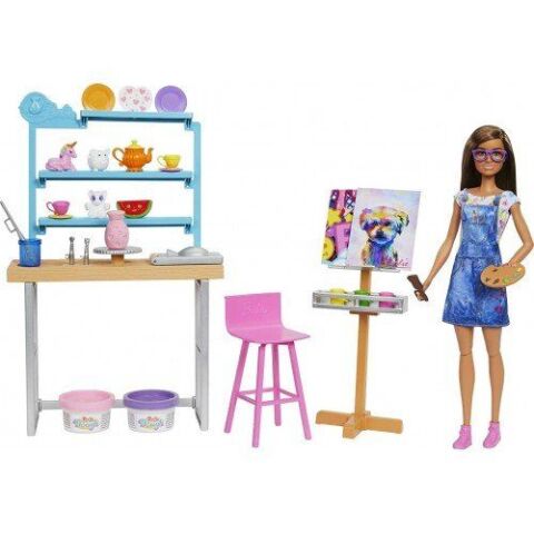 Mattel Hcm85 Barbıe'Nin Sanat Evi Oyun Seti*3