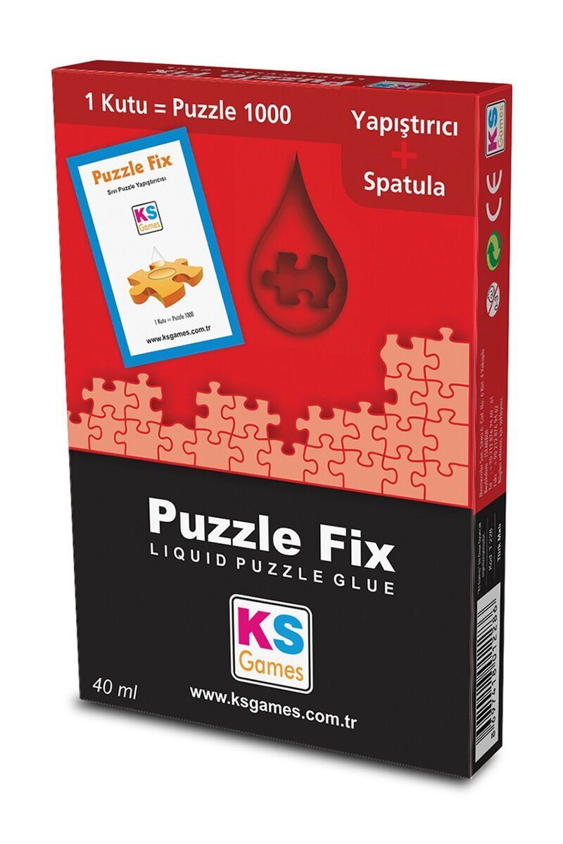 Ks Games T228 Puzzle Yapıştırıcısı 1000 Parça 40 M