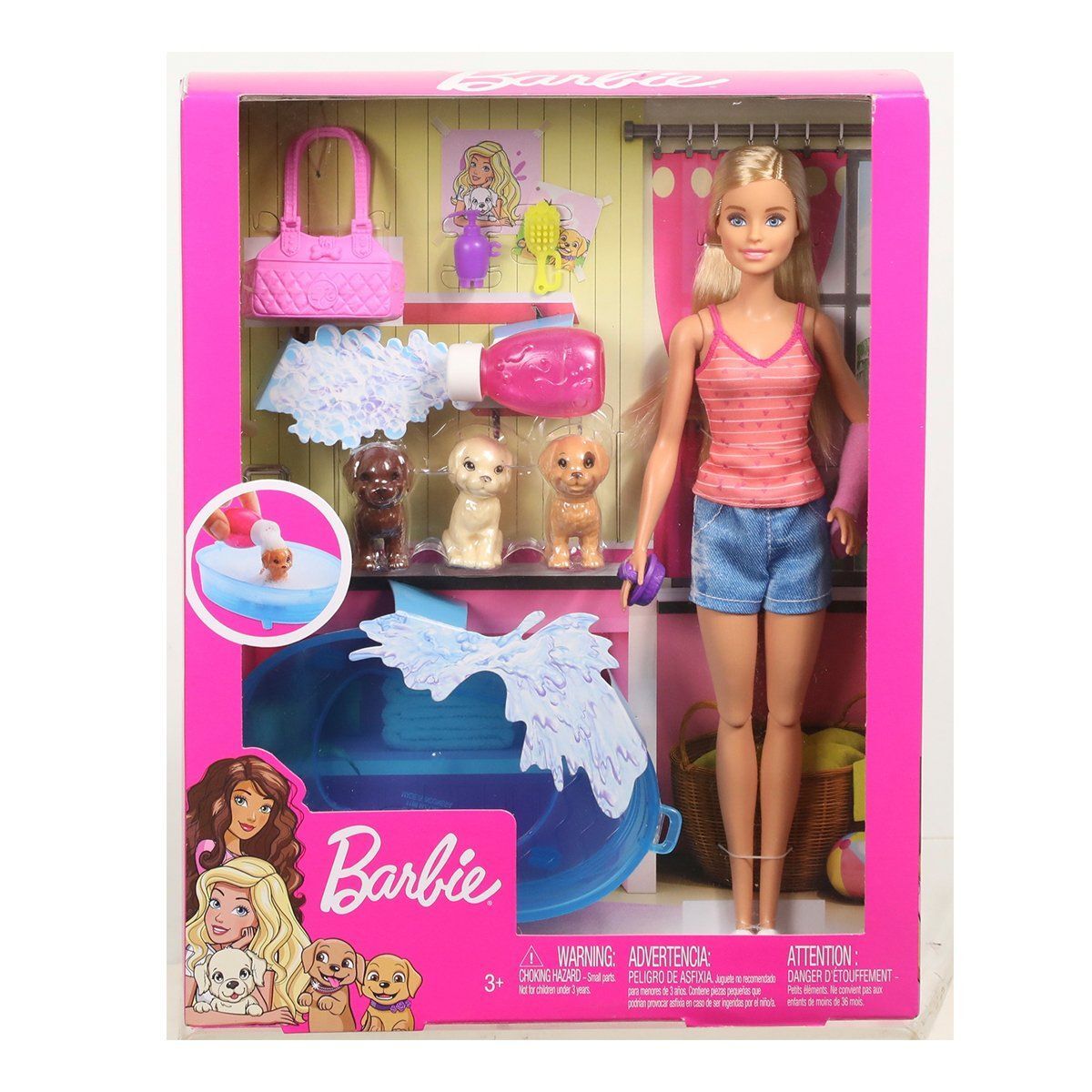 Mattel Gdj37 Barbie Ve Köpekleri Banyo Keyfinde Oyun Seti*6