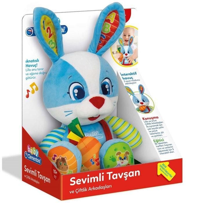 Clementonı Cle-64544 Baby Clementoni - Sevimli Tavşan