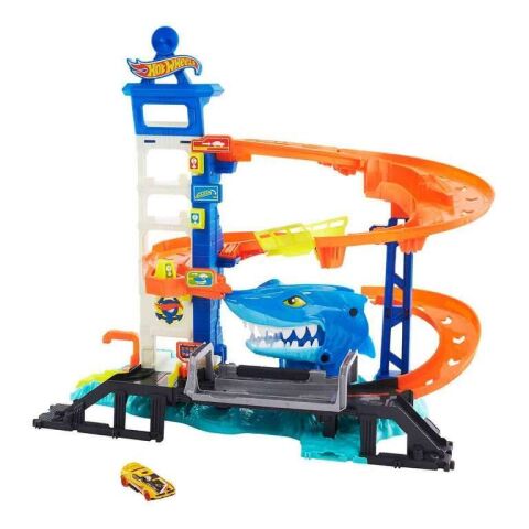 Mattel Hdp05 Hot Wheels ® Mega Araba Yıkama Kulesi*3