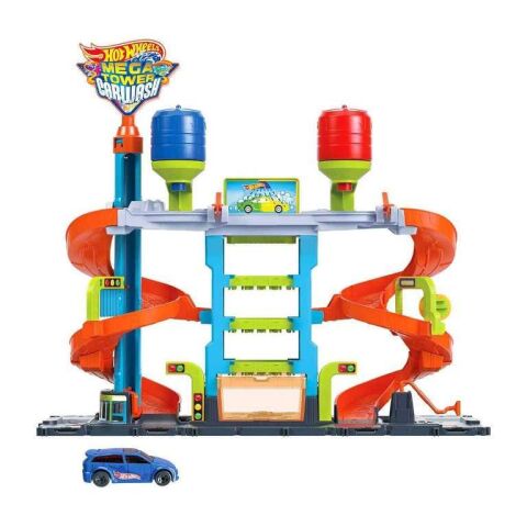 Mattel Hdp05 Hot Wheels ® Mega Araba Yıkama Kulesi*3