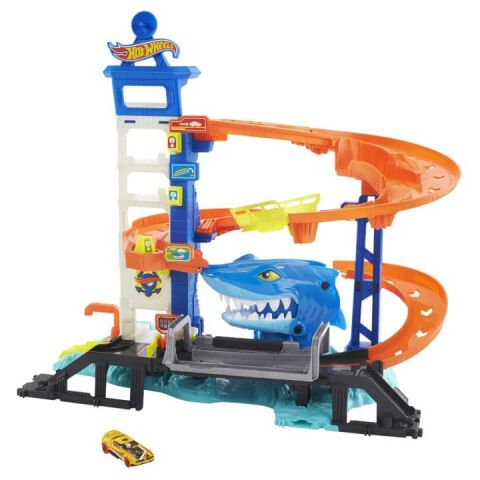 Mattel Hdp06 Hot Wheels Köpek Balığından Kaçış Oyun Seti*2