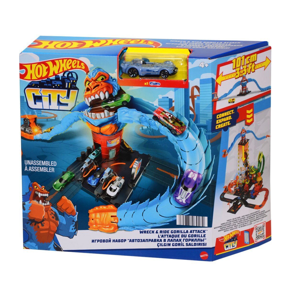 Mattel Hdr29 Hot Wheels Düşman Yaratıklar Oyun Seti*2