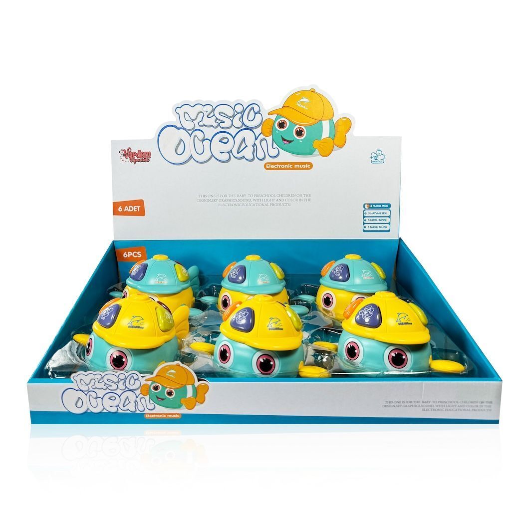 Vardem Jlg-855-99A Işıklı Ve Müzikli Balık Bebek Piyanosu
