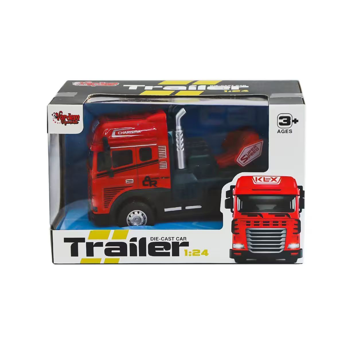 Vardem Klx600-344 Kut.Surt. Işıklı Müzikli 1:24 Cekıcı (Tır Kafası)