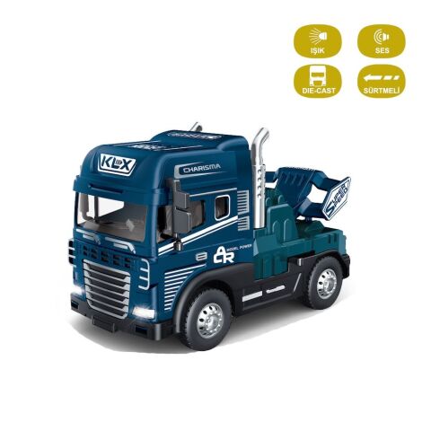 Vardem Klx600-344 Kut.Surt. Işıklı Müzikli 1:24 Cekıcı (Tır Kafası)