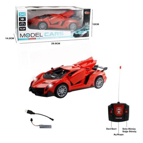 Vardem Xfg-789-104C Uk Ff Şarjlı 1:18 Kapı Ve Bagaj Acılan Araba