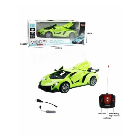 Vardem Xfg-789-104C Uk Ff Şarjlı 1:18 Kapı Ve Bagaj Acılan Araba