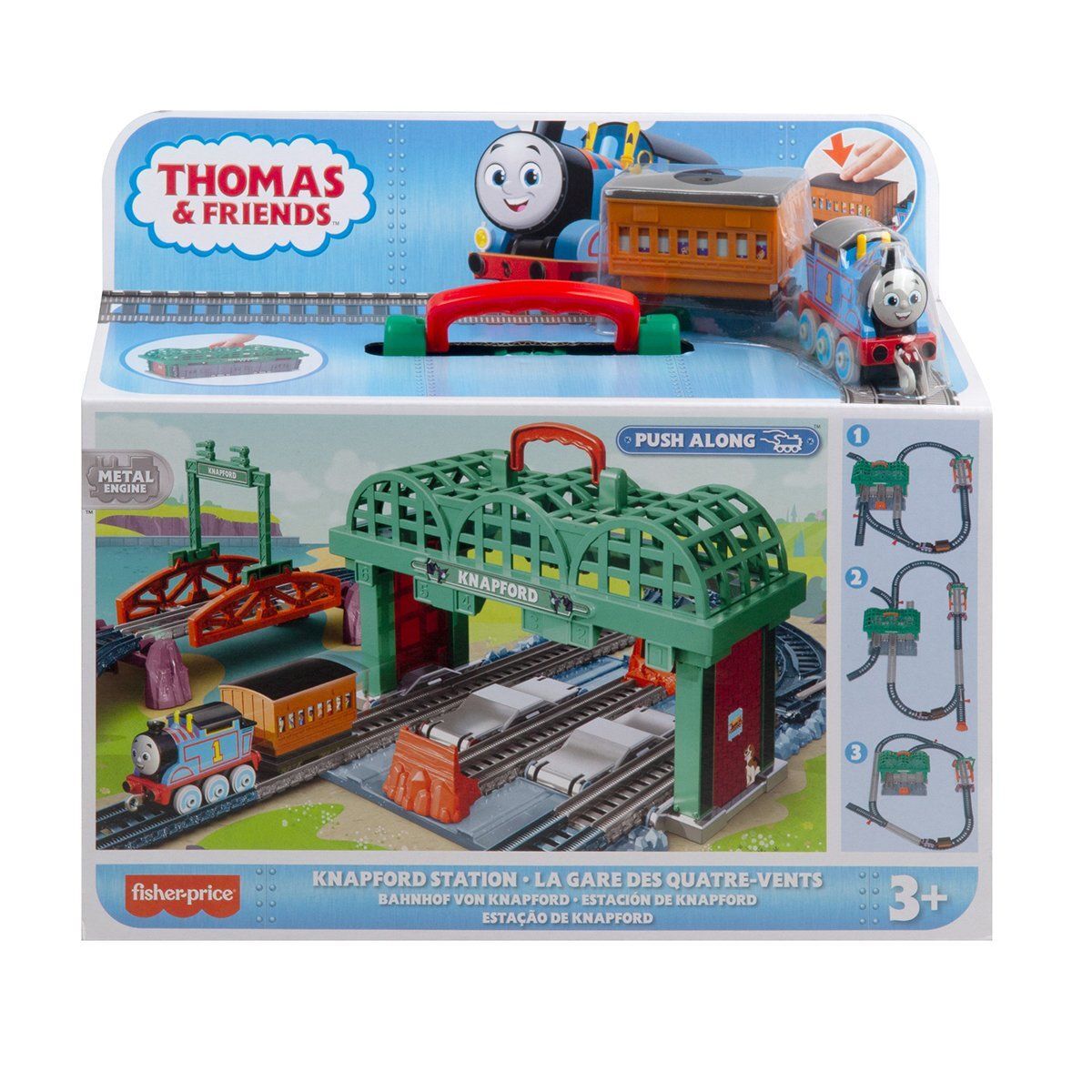 Mattel Hgx63 Thomas Ve Arkadaşları Knapford İstasyonu Oyun Seti*1