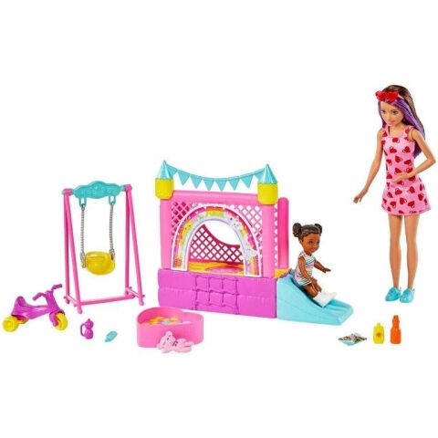 Mattel Hhb67 Barbie  Bebek Bakıcısı Skipper Oyun Evi Seti*3