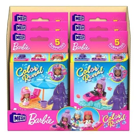 Mattel Hhp85 Mega Barbie Color Reveal Mini Bebekler*6
