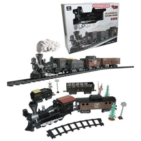 Vardem Ff-1613A Işıklı Ve Sesli Classıc Buharlı Tren Set