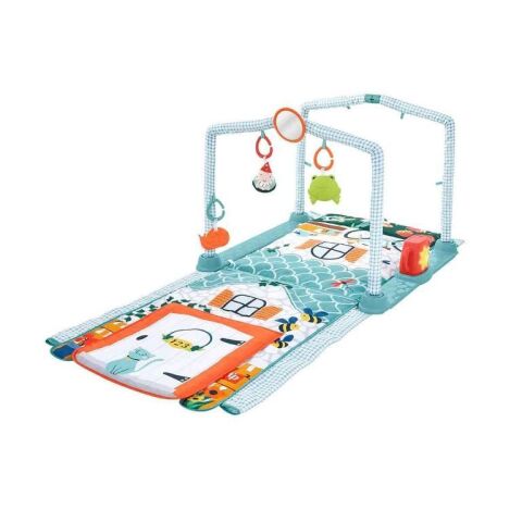 Mattel Hjk45 Fisher-Price 3'Ü 1 Arada Sevimli Kulübe Jimnastik Merkezi*1