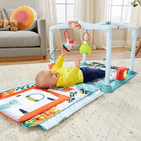 Mattel Hjk45 Fisher-Price 3'Ü 1 Arada Sevimli Kulübe Jimnastik Merkezi*1