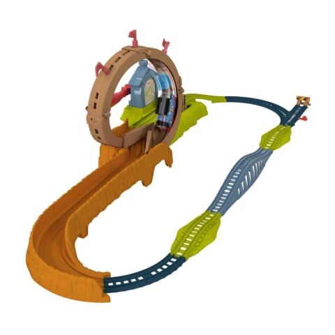 Mattel Hjl20 Thomas Ve Arkadaşları Çemberde Dönüş Eğlencesi Oyun Seti*2