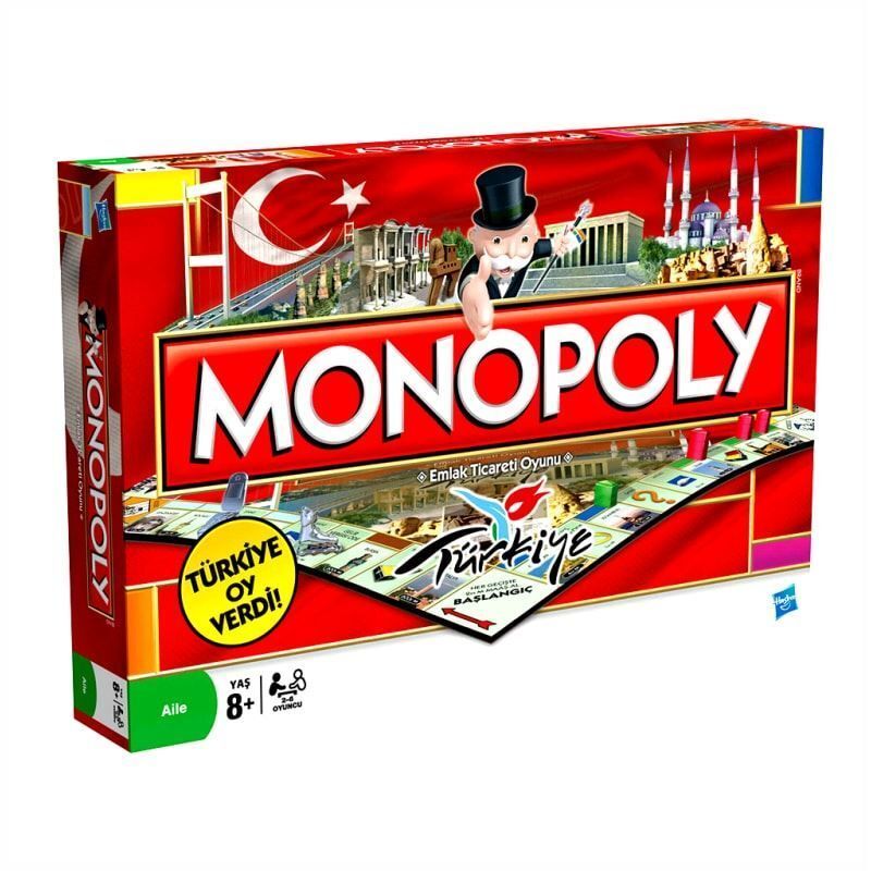 Hasbro 01610 Monopoly Türkiye*6